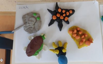 Likovni pouk – morske živali