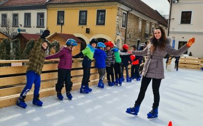DRSANJE NA DRSALIŠČU IN OBISK KINA