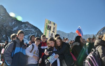 OGLED SMUČARSKIH POLETOV V PLANICI
