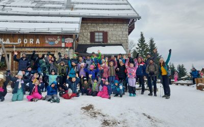 ZIMSKI POHOD S PLANINSKIM KROŽKOM NA MIRNO GORO – 14. 1. 2024